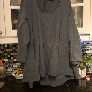 eShakti Charcoal Gray Women's Tunic